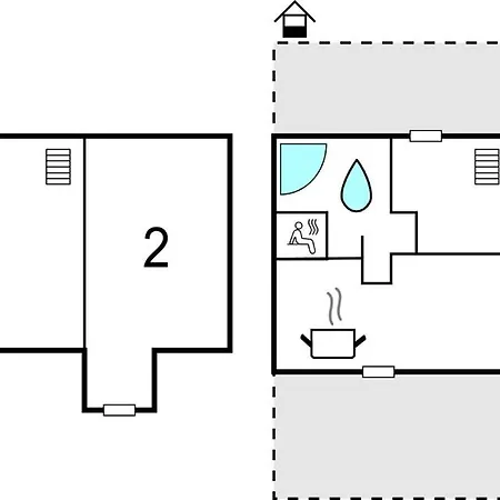 Gorgeous Apartment In Blavand With Sauna 아파트